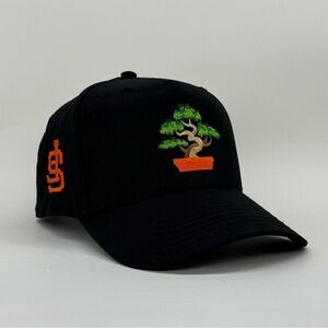 SF Bonsai Black Snapback Hat